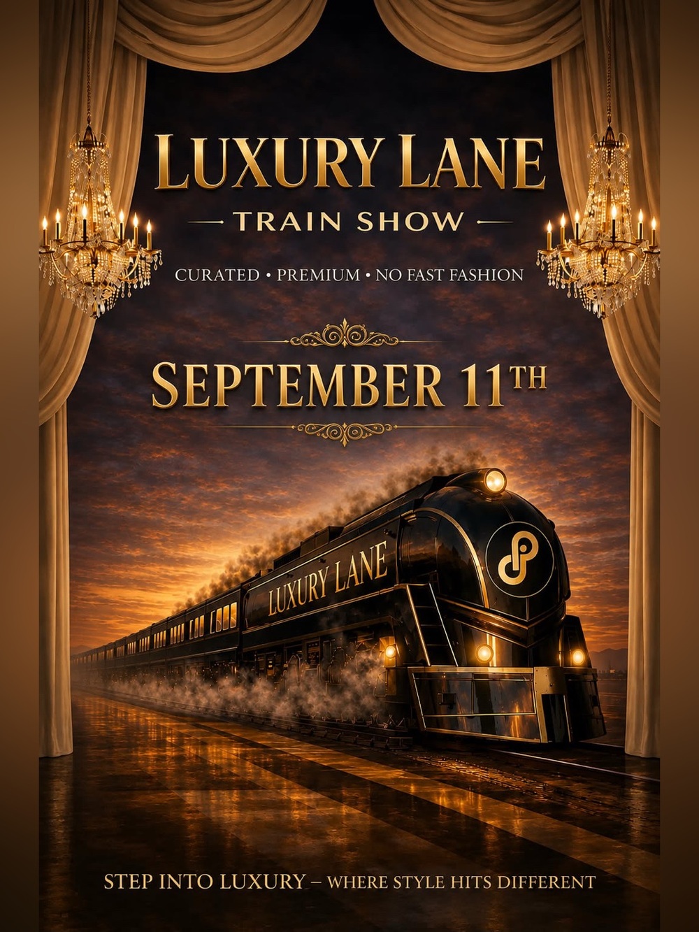 a lux baby lux item from the Luxury Lane Train baby! 01-50